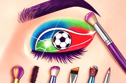 World Cup Eye Art